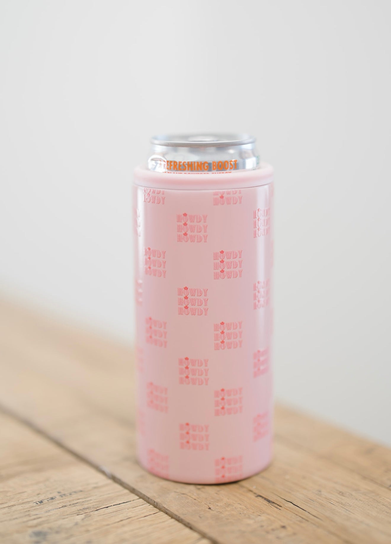 Pink Howdy Hard Cooling Can