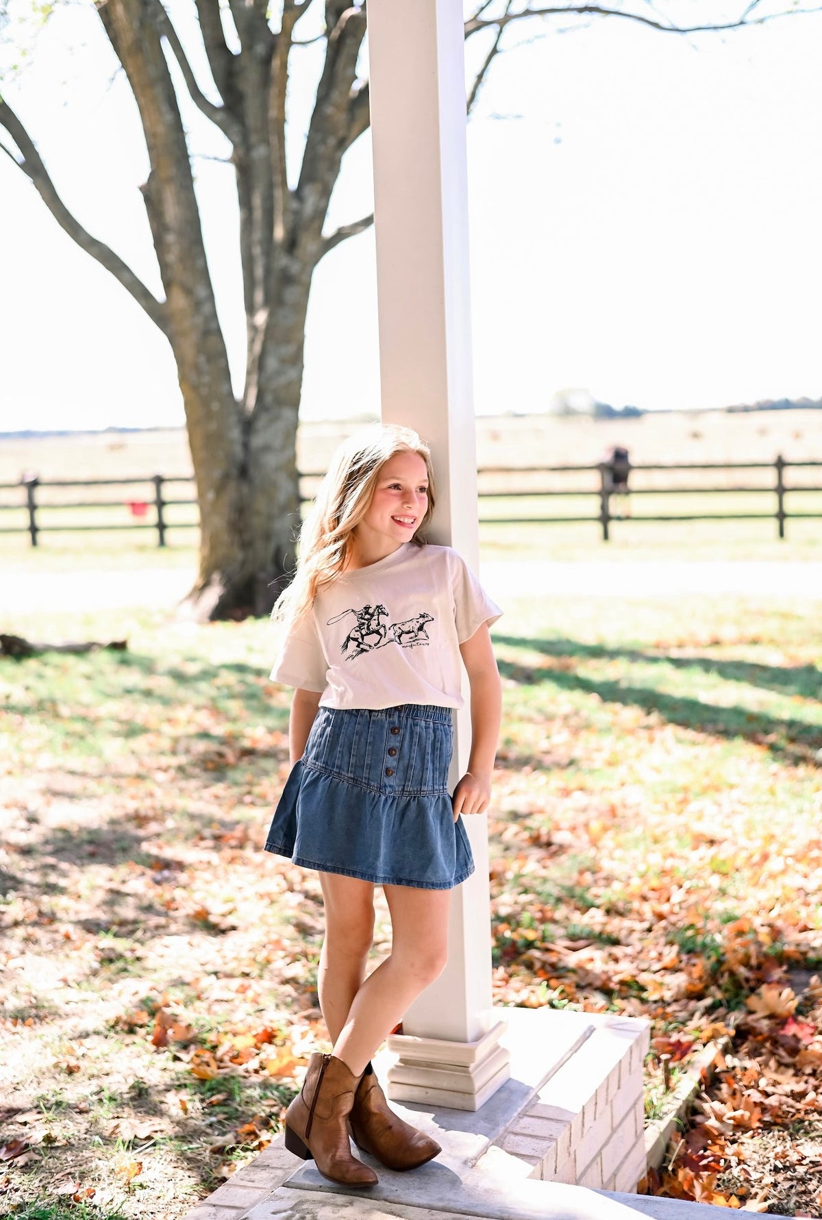 Cowboy Wrangler Short Sleeve Tee