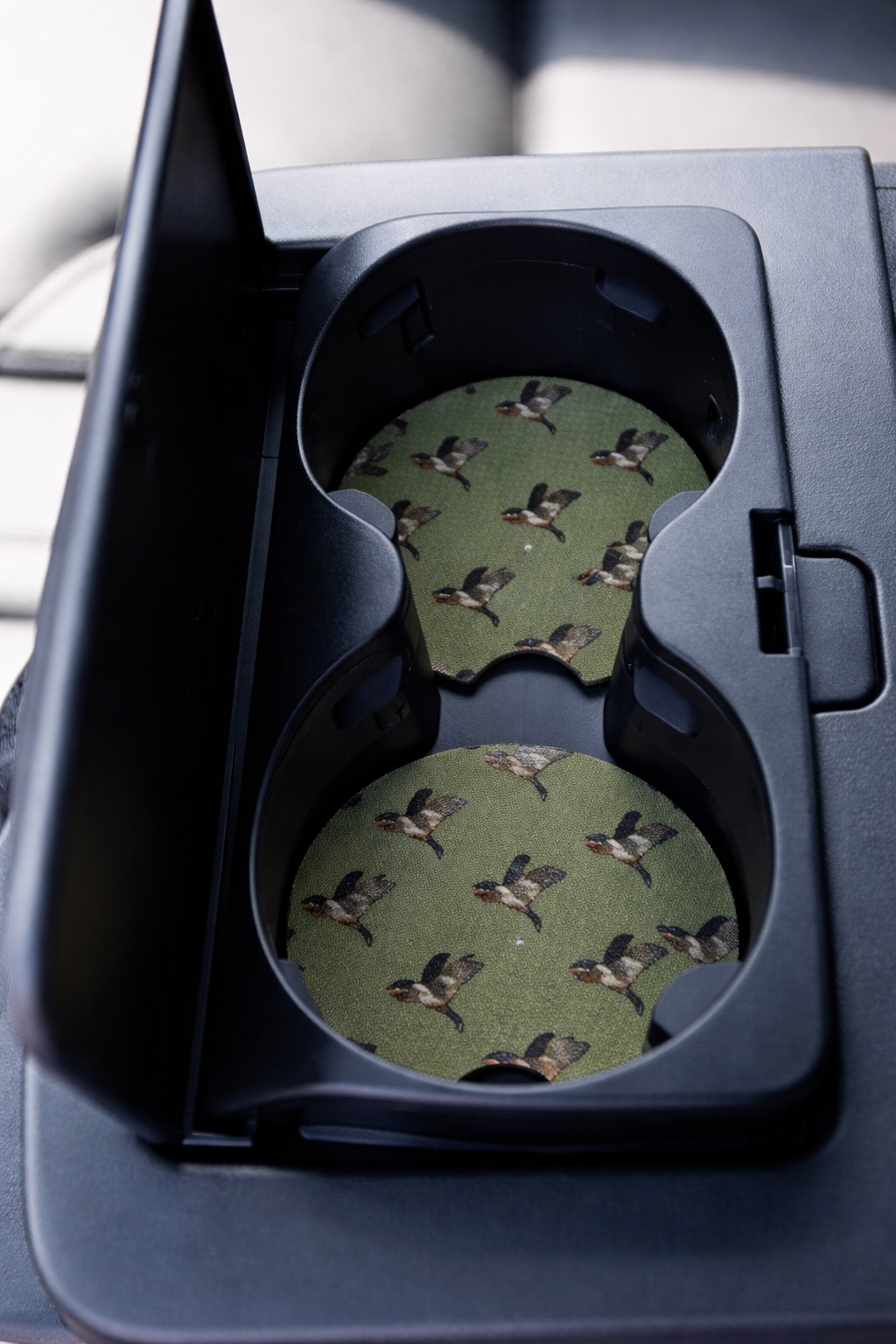 Green Duck Car Coasters 2-Pack