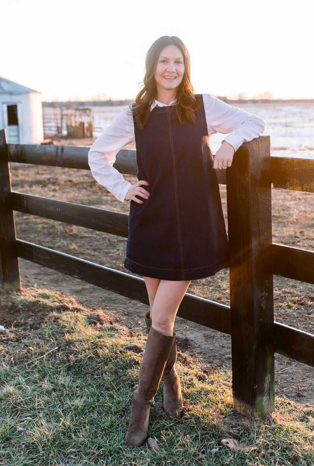 Dark Denim Dress