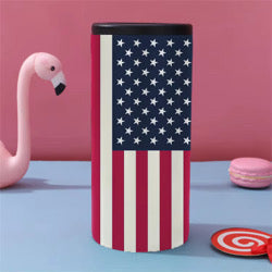 American Flag Hard Cooling Can