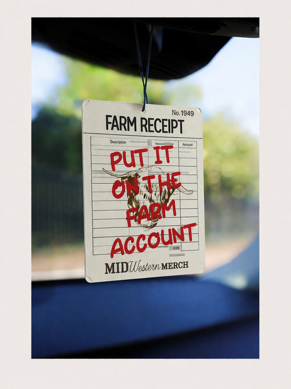 Put It On The Farm Account Air Freshener 4-Pack