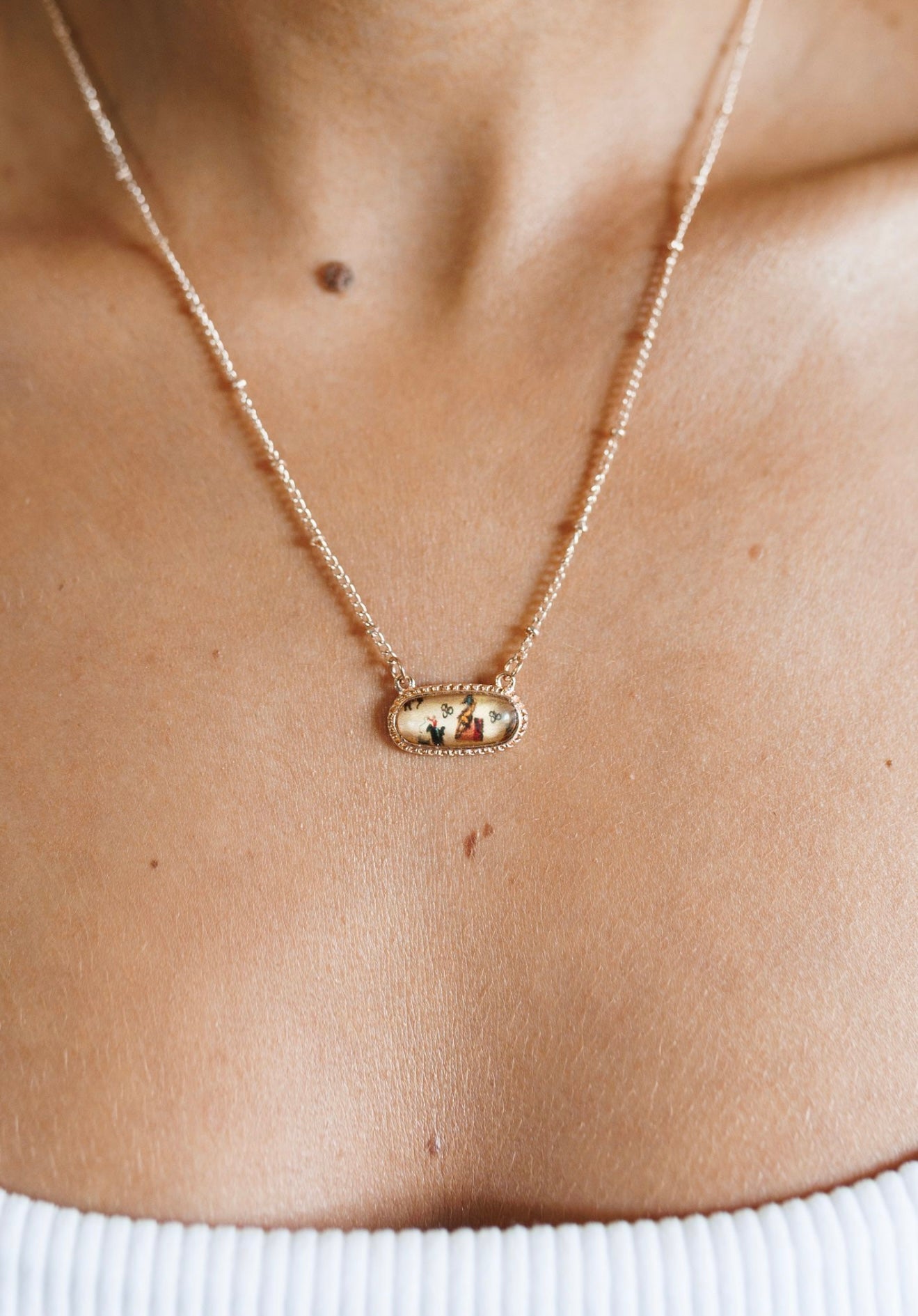 Vintage Cowboy Necklace