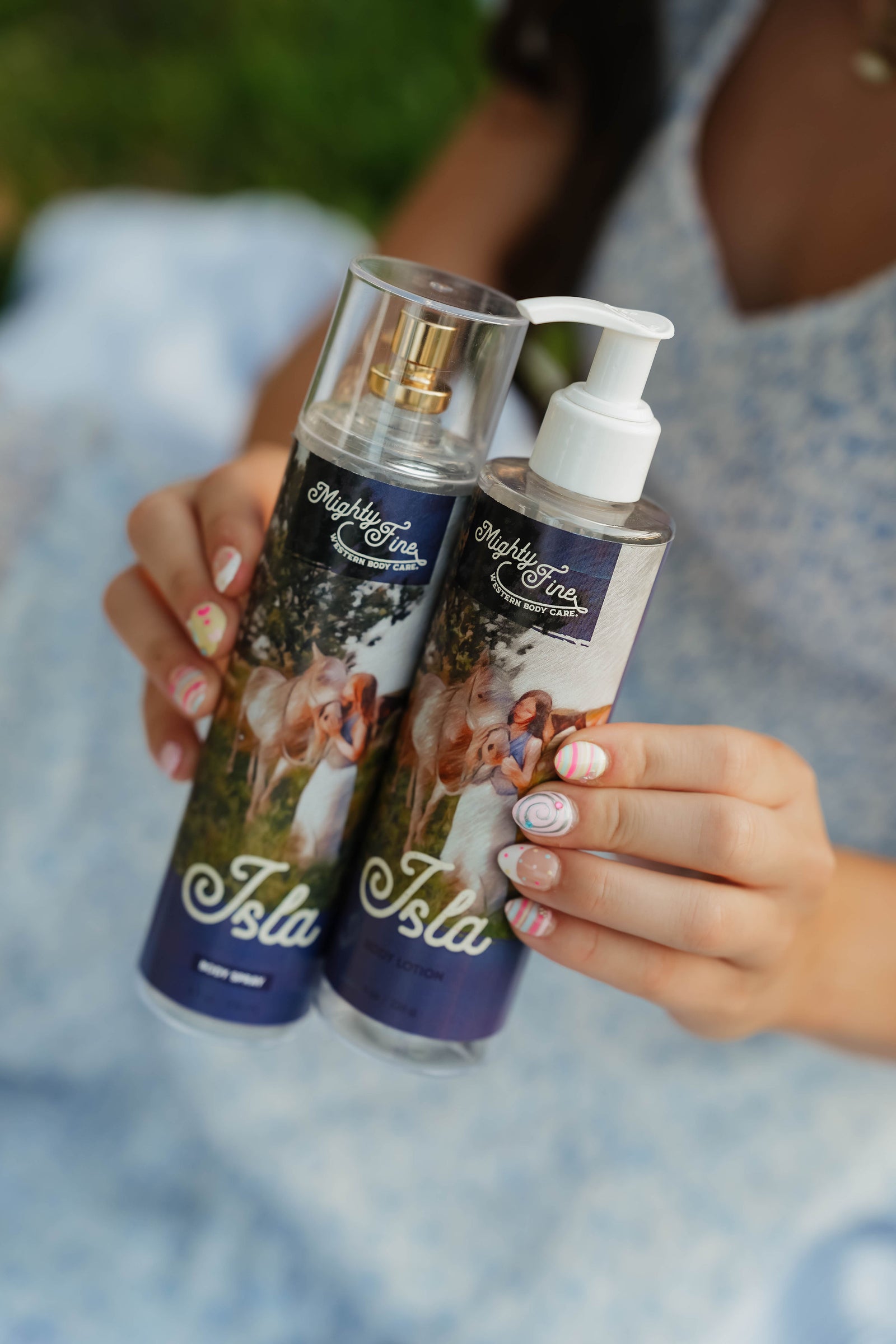 Isla - Saddle & Sand | 8 oz Mighty Fine Body Spray