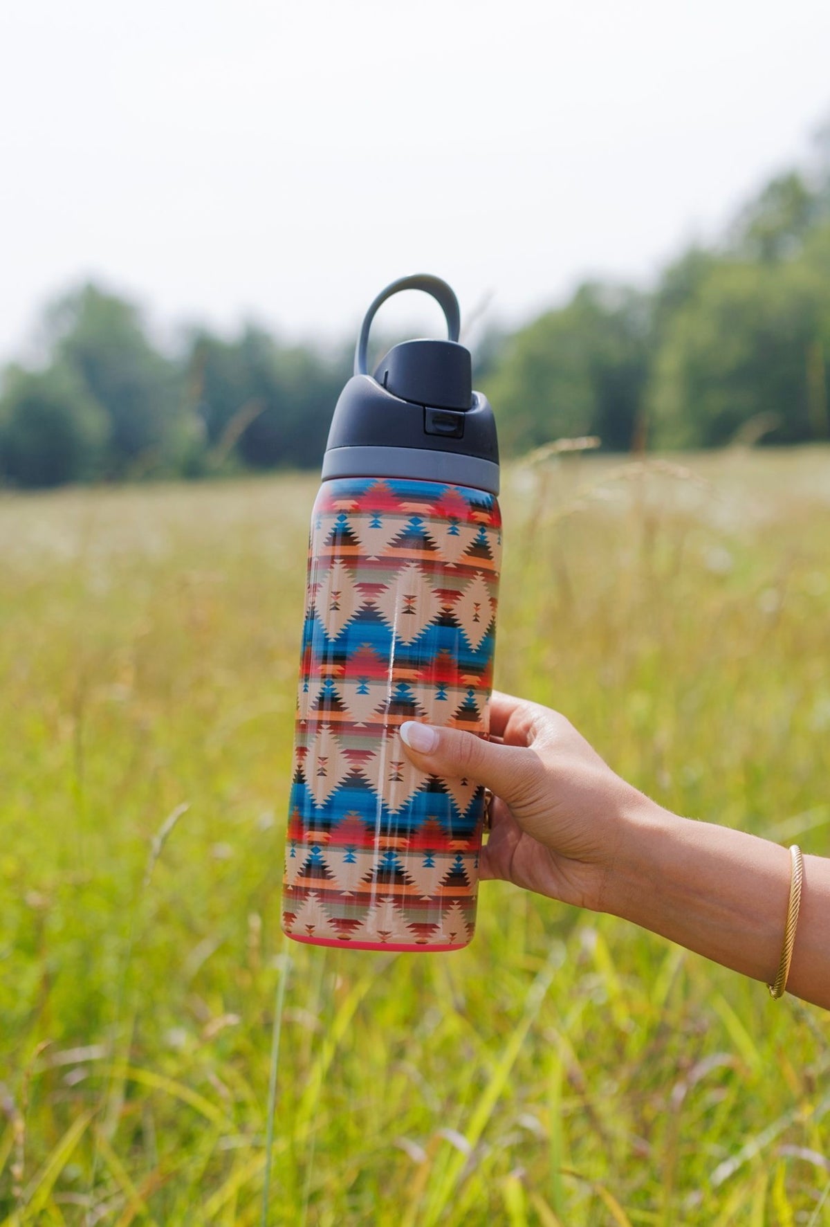 Aztec Stainless Steel Water Bottle